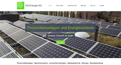 Desktop Screenshot of hq-energie.ch